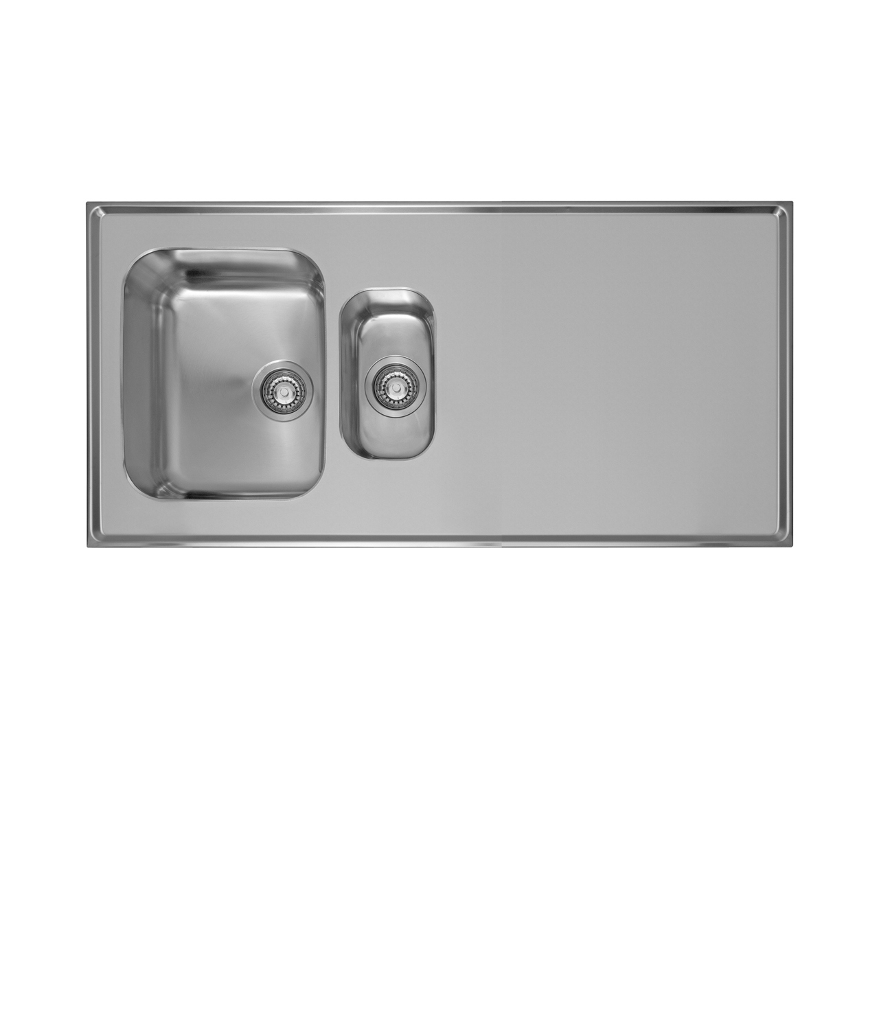 DISKBÄNK FRANKE DELUX 1¿B VÄ 1220X600MM - Marbodal