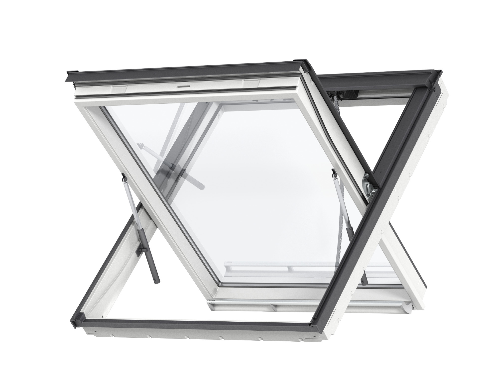 TAKFÖNSTER PIVÅ 780X1180 AL,VIT,BRAND EL,3-GLAS(66) - VELUX