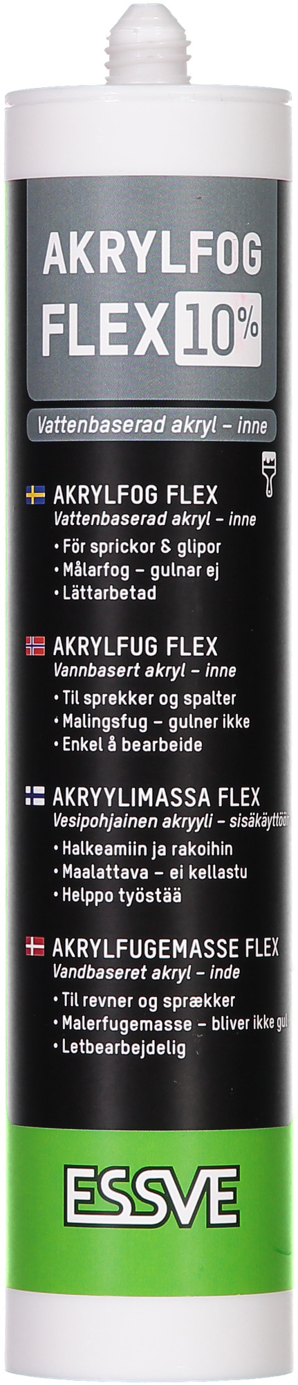 AKRYLFOG FLEX 10 VIT 300ML - ESSVE