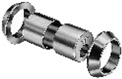 CYLINDERBEHÖR 3212 ASSA FÖRNICKLAT 13 OCH 13MM