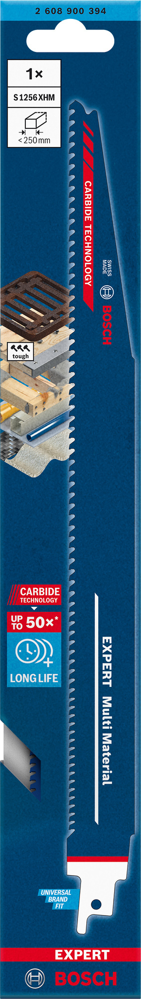 TIGERSÅGBLAD S1256XHM WOOD/METAL - Bosch