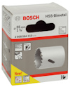 Förpackning av Bosch HSS-bimetall hålsåg, storlek 35 mm, med illustrationer av användningsområden.