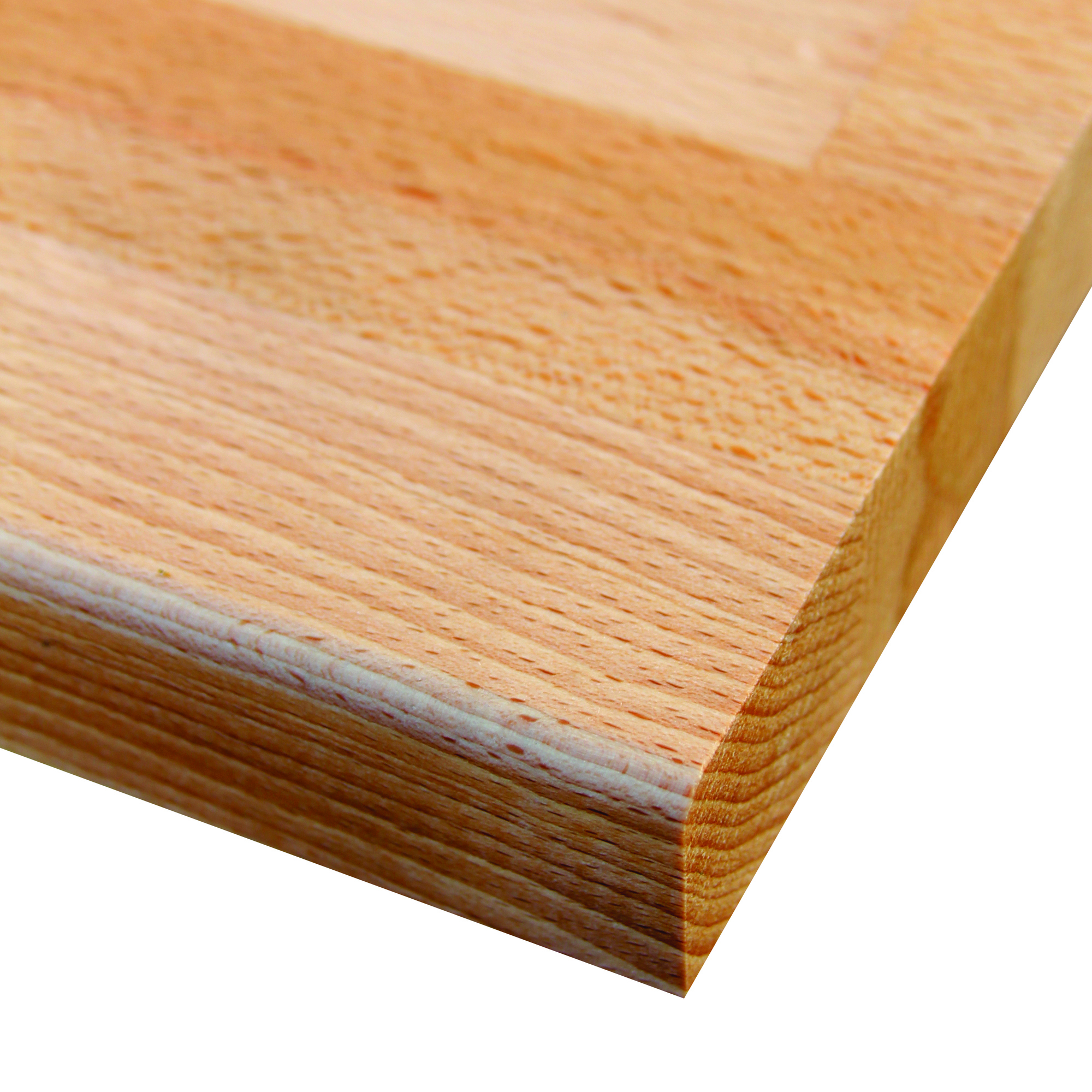 BÄNKSKIVA MASSIV RUNDAD FRAMKANT OLJAD, EKONOMIKLASS - BOA