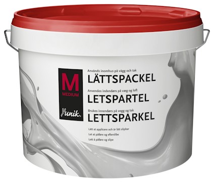 LÄTTSPACKEL MEDIUM YUNIK 10 L
