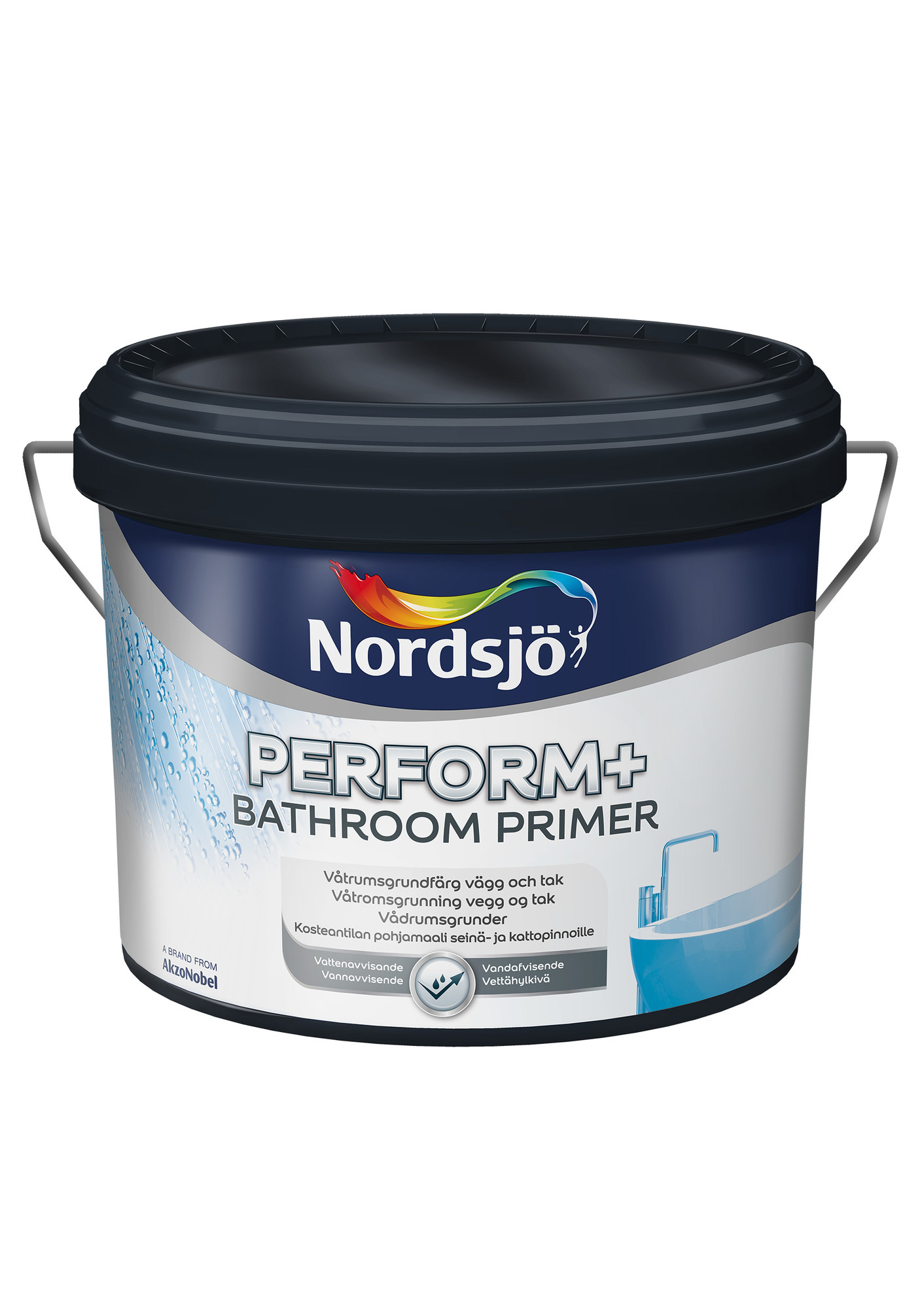 VÄGGFÄRG PERFORM+ BATH PRIMER NORDSJÖ INOMHUS  - Nordsjö