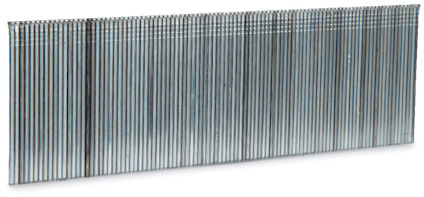 Bandade dyckert i metall, arrangerade vertikalt och tätt sammansatt.