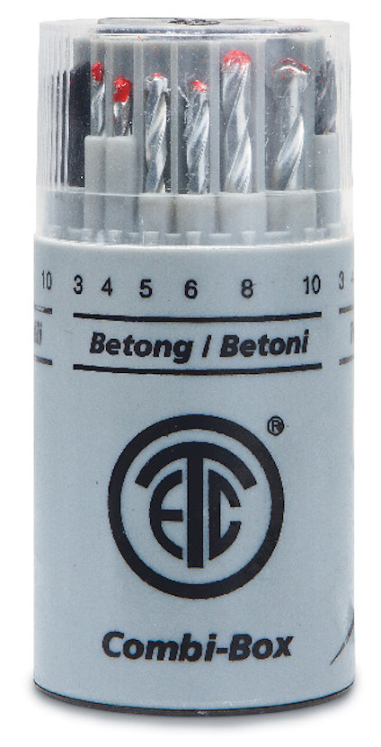 BORRKASSETT ETC KOMBI 18DEL