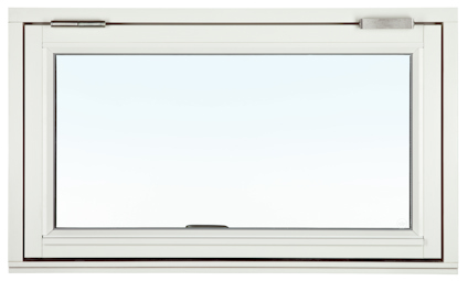 FÖNSTER ÖVERHÄNGT STABIL 3GLASHÄRDGL UT VIT TRÄ 6-5