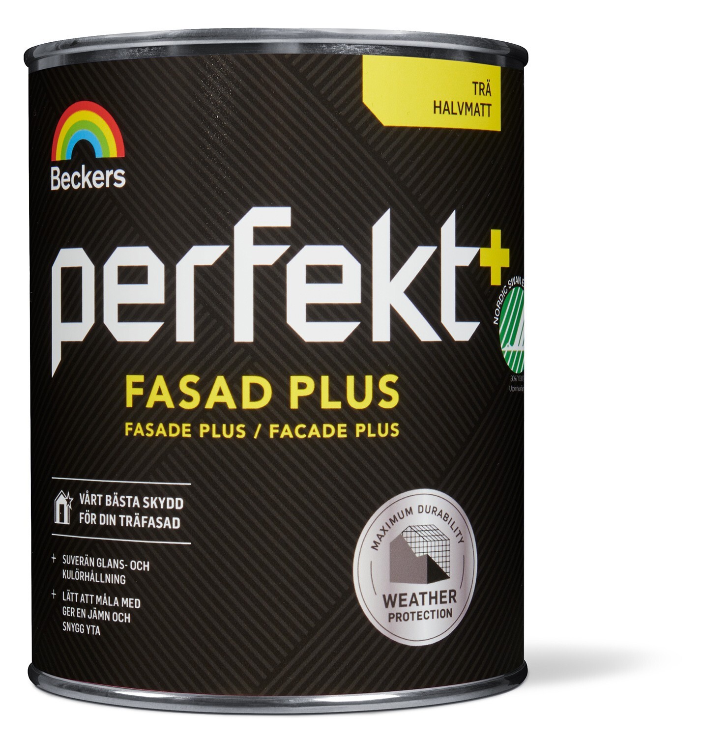 FASADFÄRG PERFEKT FASAD PLUS UTEVIT 1L - Beckers