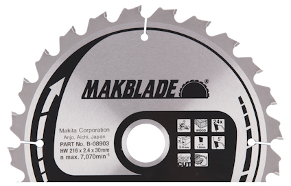 SÅGKLINGA TRÄ 216X30X 24T