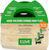 Förpackning med text "Hose Polymer Hybrid High Flex 15m x Ø10,0mm" och bilder på verktyg samt ESSVE-logotyp.