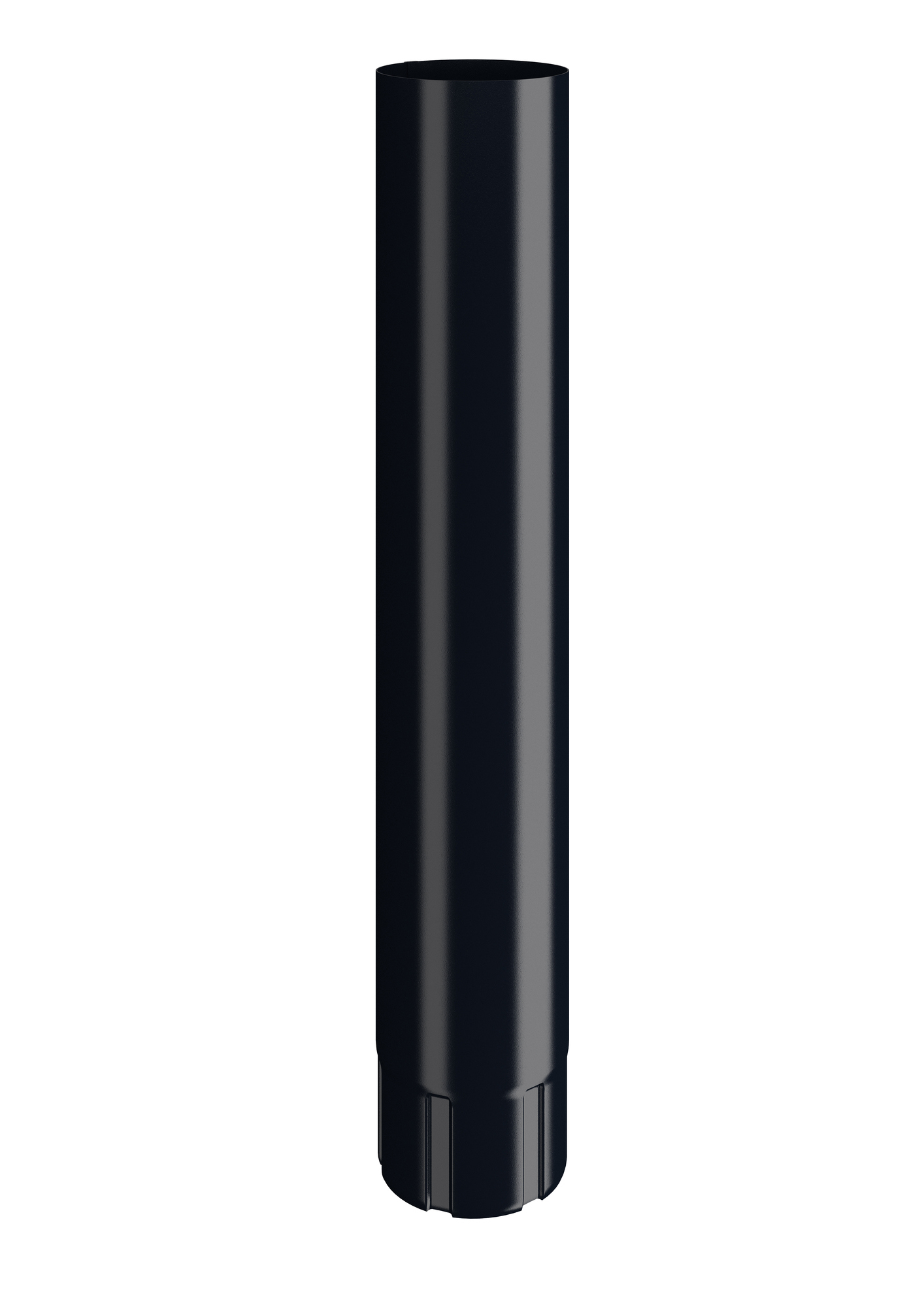 MELLANSTYCKE MST KRYMPT ÄNDE SVART 015 87X500MM - Lindab