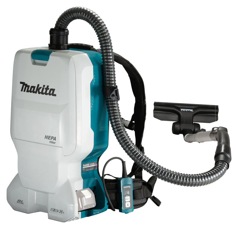 DAMMSUGARE DVC660Z MAKITA 2X18V SOLO RYGGBUREN 110MBAR - Makita