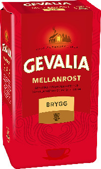 BRYGGKAFFE GEVALIA MELLANROST 0,45KG - Gevalia
