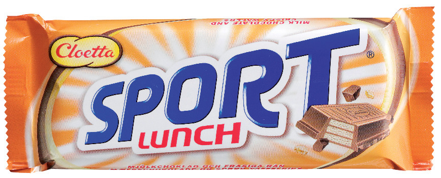 SPORTLUNCH CHOKLADKAKA 80 G - Cloetta
