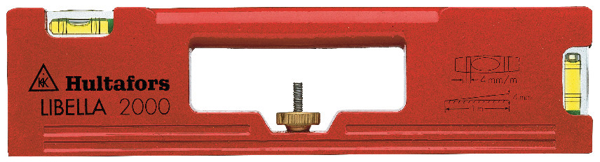 VATTENPASS 2000 LIBELLA HUVUDDEL - Hultafors