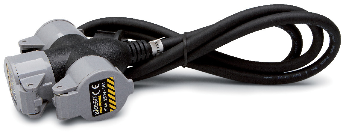 GRENUTTAG 3-V H07RN-F 3G1,5 1,5M - Bårebo Pro Power