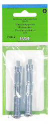 Förpackning med två metallexpander för gipsväggar från ESSVE.