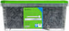 Förpackning med gipsskruvar, grön och transparent design, text: "Gipsskruv", "3,5 x 41", "900 pcs", märke "Essve".