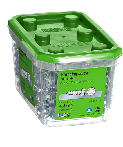 PLÅTSKRUV SEXKANTSHUVUD VASS