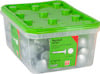 Förpackning med vagnsbultar ISO 8677, grönt lock, 25 st, M 10x120, Essve.