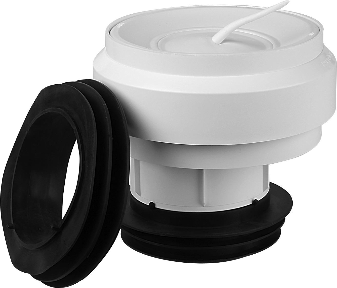 WC-STOS EXC 12MM T PVC PP MA MUFF & SLÄTANDA 118MM 2316847 - Faluplast