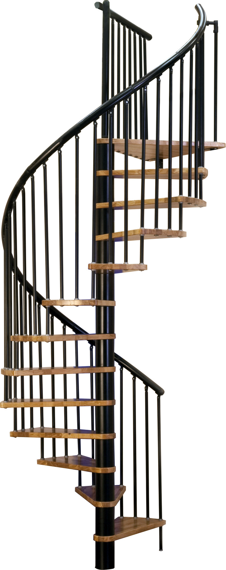 SPIRALTRAPPA EURO DESIGN SVART - ByggEra