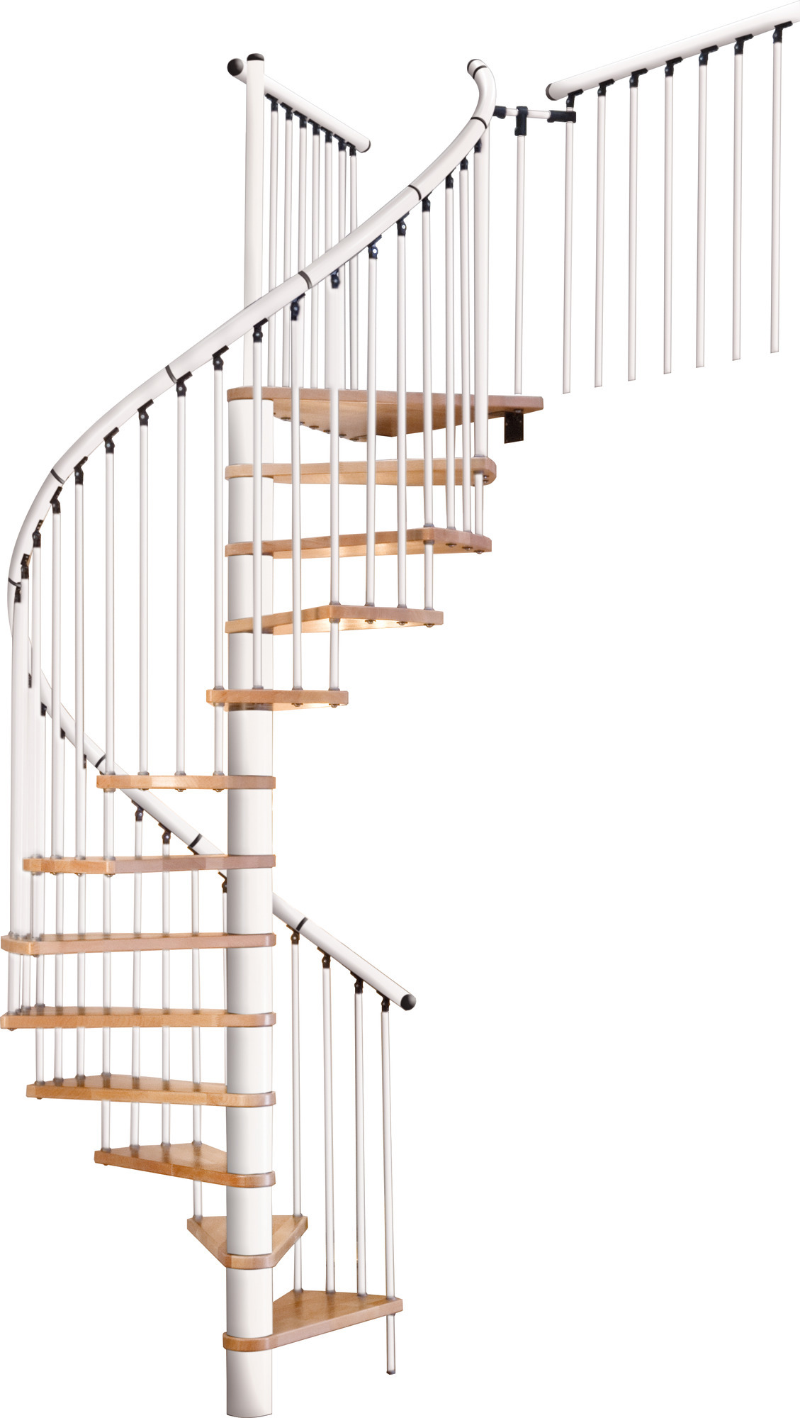 SPIRALTRAPPA EURO DESIGN VIT - ByggEra