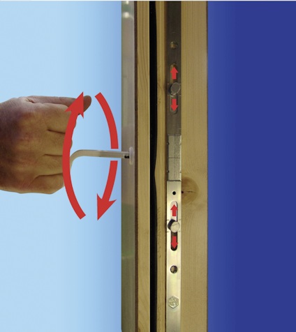 NYCKEL TILL TAK-/VÄGGLUCKA