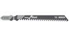 Tigersågblad med text: "T 111 C, basic for wood, Bosch, Swiss made".