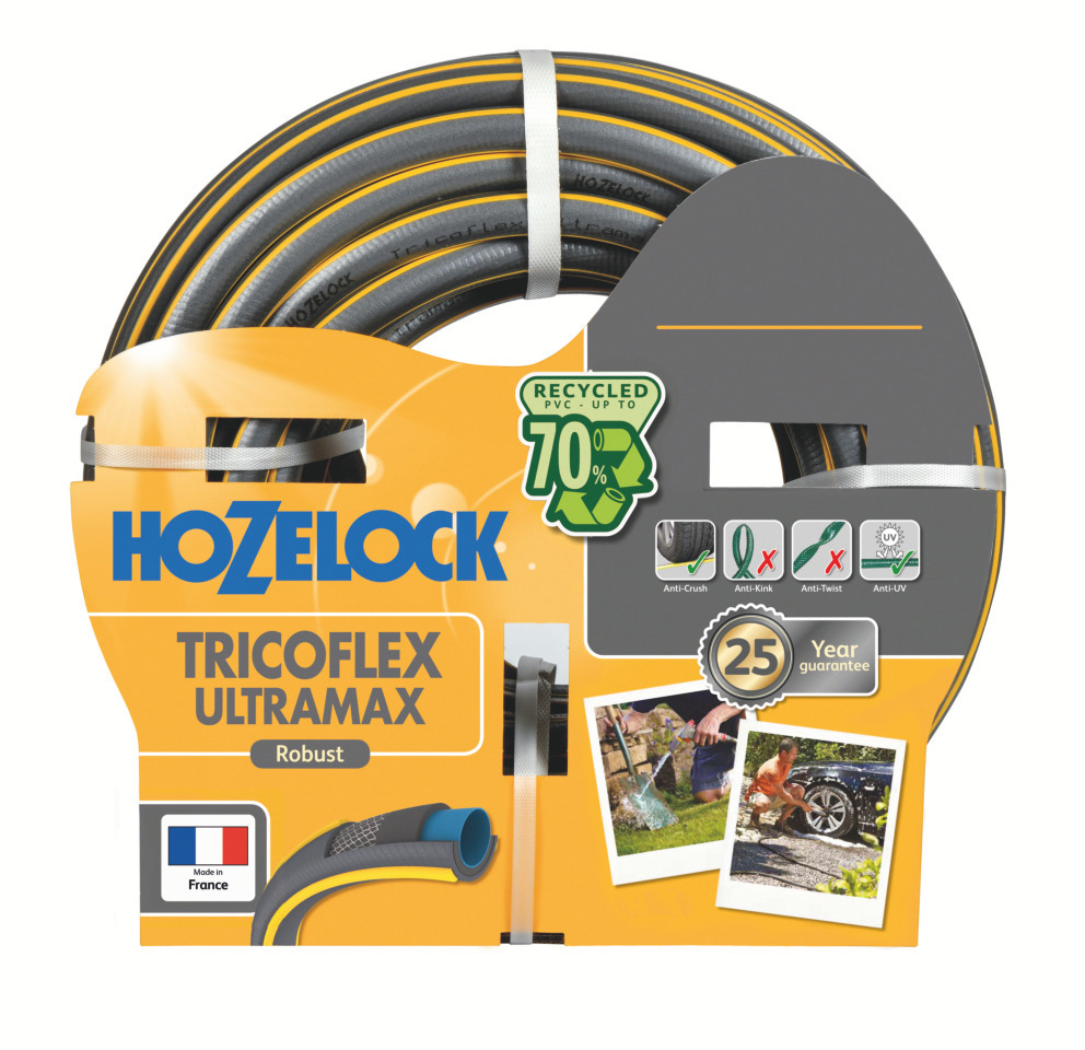 TRÄDGÅRDSSLANG 12,5MMX25M ULTRAMAX - Hozelock